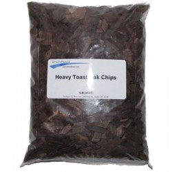 Heavy Toast American Oak Chips - 1lb