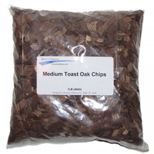 Medium Toast American Oak Chips - 1lb