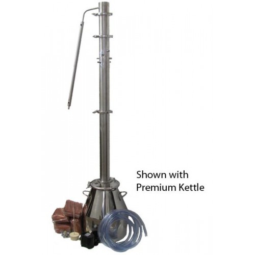 Essential Extractor High Volume Gin Series Stainless Steel Distiller Complete Setup & Kit