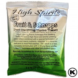 High Spirits Fruit and Schnapps Pot Distilling Turbo Yeast